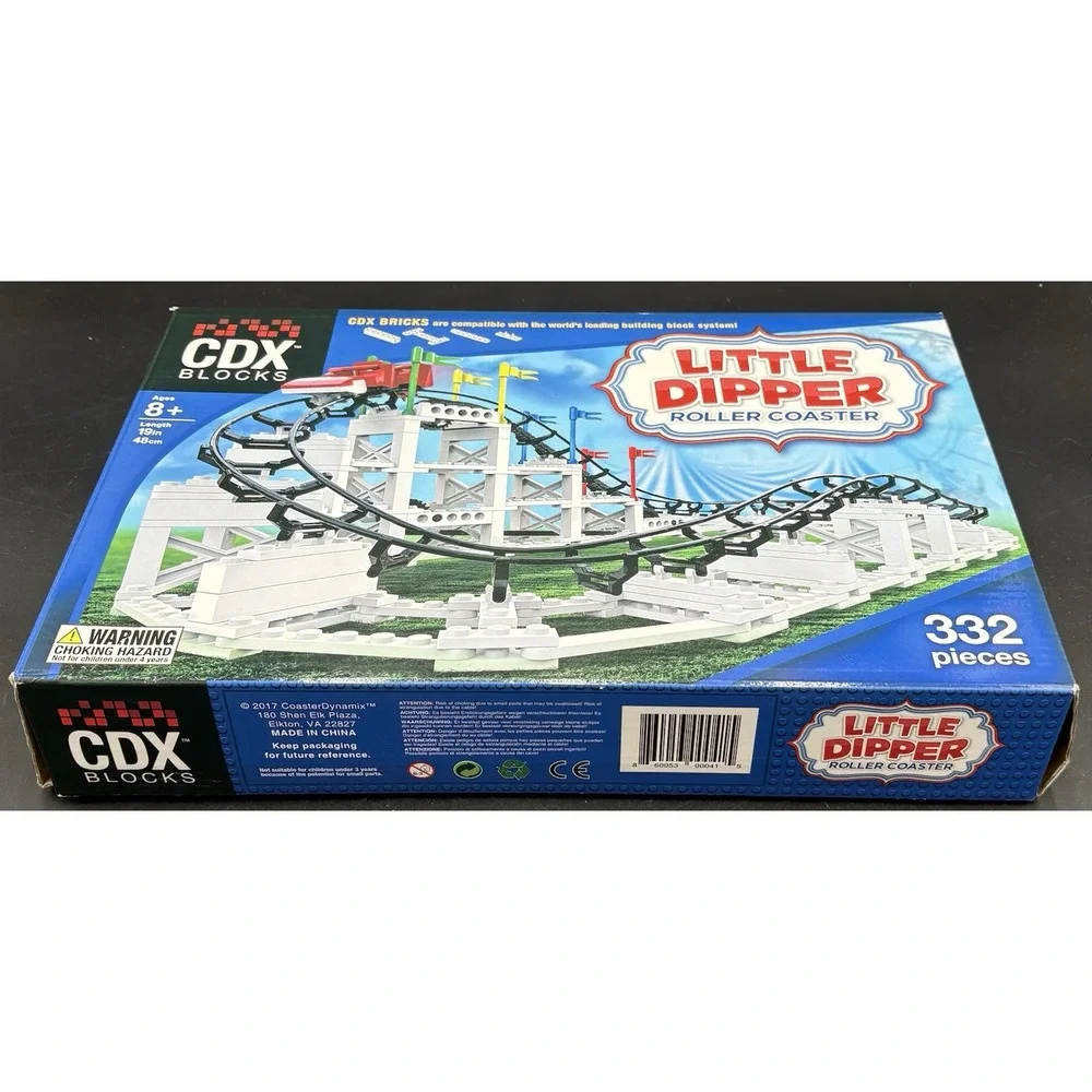 CDX Blocks Little Dipper Roller Coaster USED